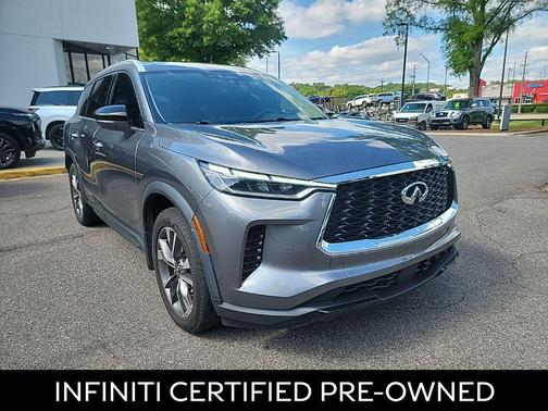 Graphite Shadow 2023 INFINITI QX60 Luxe