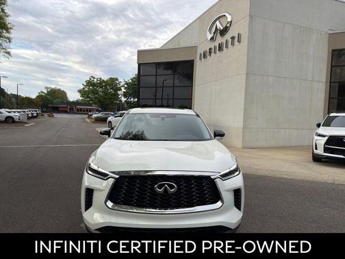 Glacier White 2025 INFINITI QX60 Pure