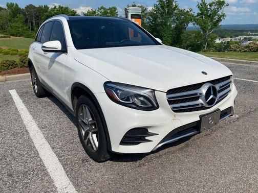 White 2019 Mercedes-Benz GLC 300 4MATIC