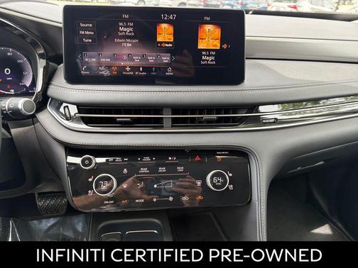 Warm Titanium 2023 INFINITI QX60 Luxe