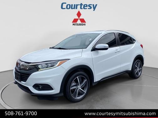 Platinum White Pearl 2022 Honda HR-V EX