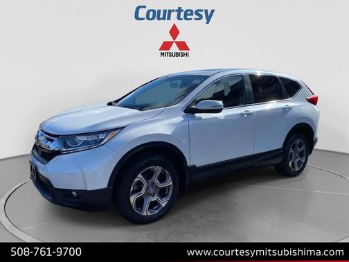 Platinum White Pearl 2019 Honda CR-V EX-L
