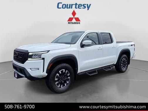 Glacier White 2023 Nissan Frontier PRO-4X