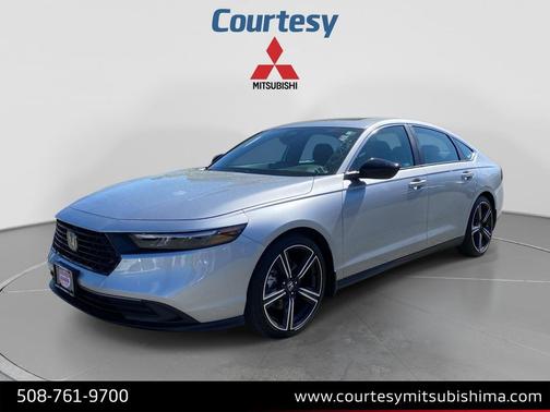 Lunar Silver Metallic 2023 Honda Accord Hybrid Sport