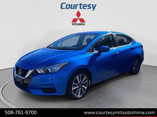 Electric Blue Metallic 2020 Nissan Versa 1.6 SV