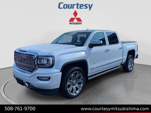 White Frost Tricoat 2018 GMC Sierra 1500 Denali