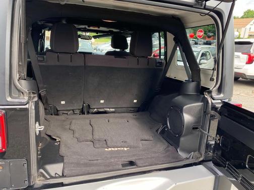 Black Clearcoat 2014 Jeep Wrangler Unlimited Sahara