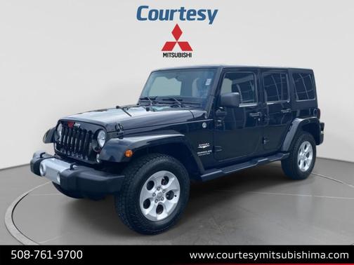 Black Clearcoat 2014 Jeep Wrangler Unlimited Sahara