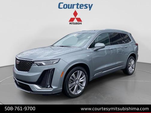 Argent Silver Metallic 2023 Cadillac XT6 Premium Luxury AWD