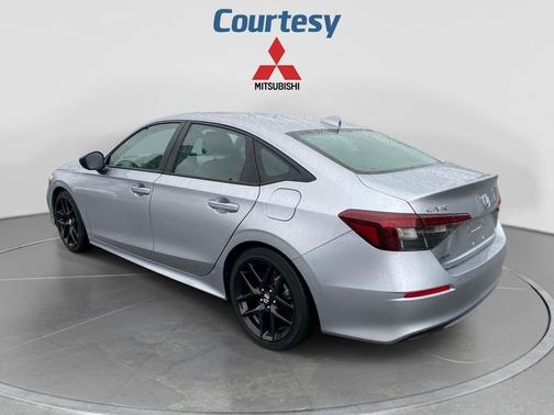 Solar Silver Metallic 2025 Honda Civic Sport