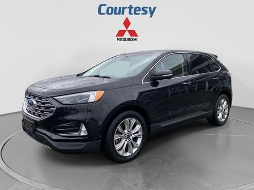 Agate Black Metallic 2019 Ford Edge Titanium