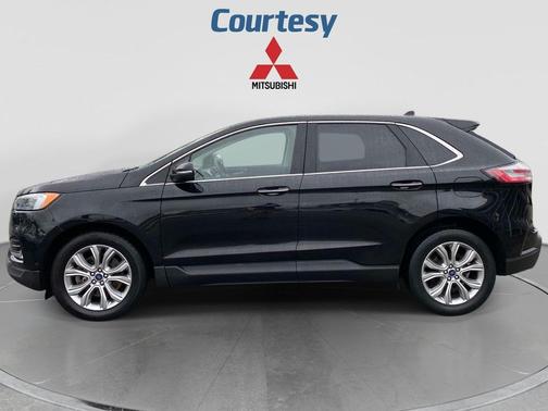 Agate Black Metallic 2019 Ford Edge Titanium