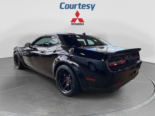 Pitch Black Clearcoat 2023 Dodge Challenger SRT Hellcat