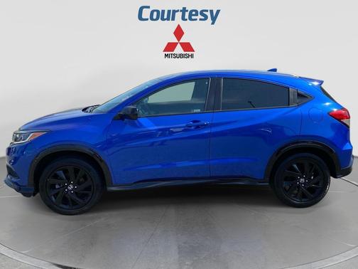 Aegean Blue Metallic 2021 Honda HR-V 2WD Sport