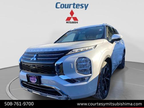 White Diamond 2025 Mitsubishi Outlander PHEV SEL