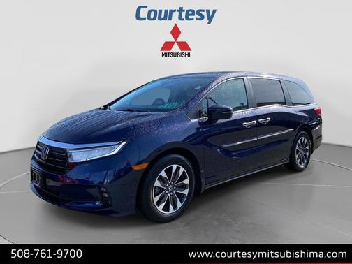 Obsidian Blue Pearl 2022 Honda Odyssey EX-L