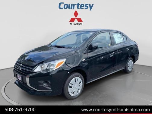 Jet Black Metallic 2024 Mitsubishi Mirage G4 ES