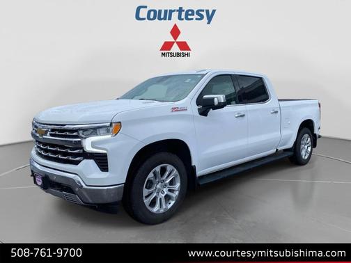 Summit White 2023 Chevrolet Silverado 1500 LTZ