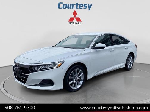 Platinum White Pearl 2022 Honda Accord LX 1.5T