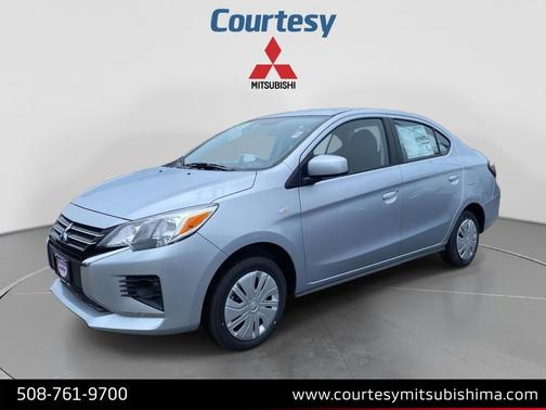 Starlight Silver Metallic 2024 Mitsubishi Mirage G4 ES