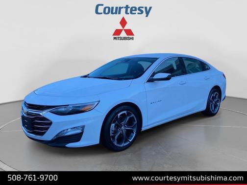 Summit White 2023 Chevrolet Malibu FWD 1LT