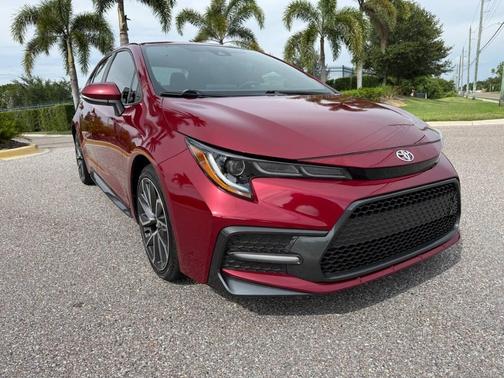 Ruby Flare Pearl 2022 Toyota Corolla SE