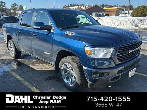 Patriot Blue Pearlcoat 2019 RAM 1500 Big Horn