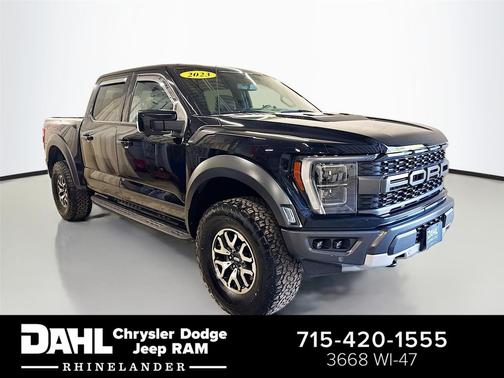 Agate Black Metallic 2023 Ford F-150 Raptor