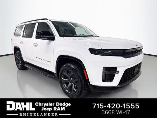 Bright White Clearcoat 2026 Jeep Grand Wagoneer Limited Altitude 4x4