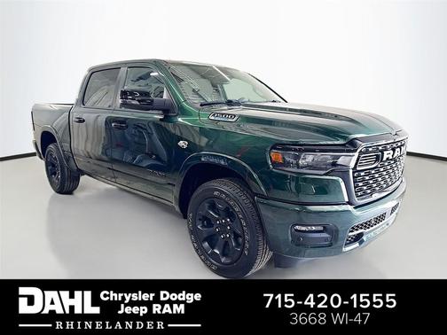 Serrano Green Metallic 2026 RAM 1500 Big Horn/Lone Star