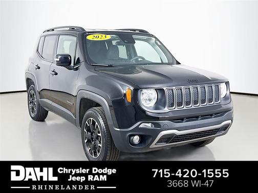 Black Clearcoat 2023 Jeep Renegade Upland