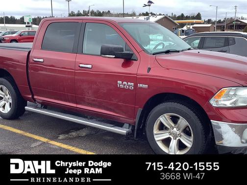 Deep Cherry Red Crystal Pearlcoat 2014 RAM 1500 Big Horn
