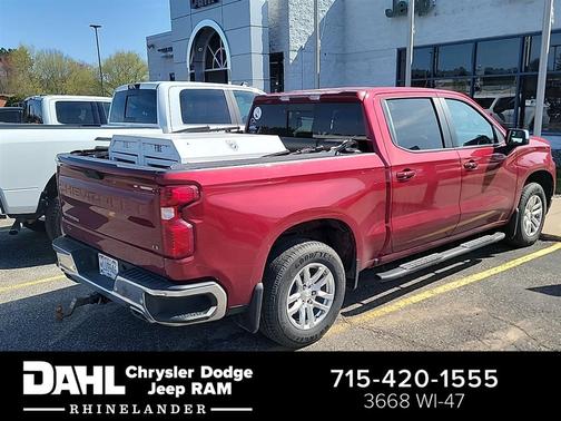 Cajun Red Tintcoat 2019 Chevrolet Silverado 1500 LT