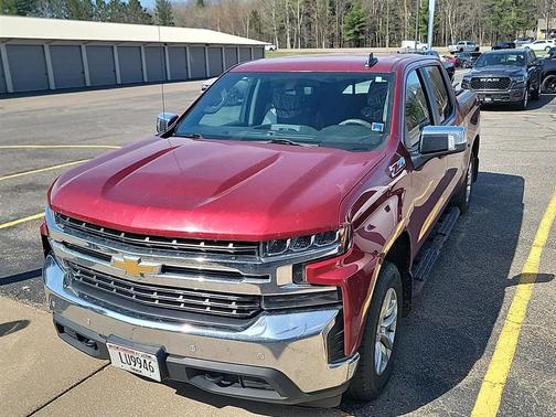 Cajun Red Tintcoat 2019 Chevrolet Silverado 1500 LT