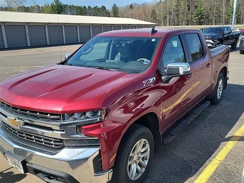 Cajun Red Tintcoat 2019 Chevrolet Silverado 1500 LT