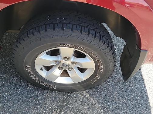 Deep Cherry Red Crystal Pearlcoat 2014 RAM 1500 Outdoorsman