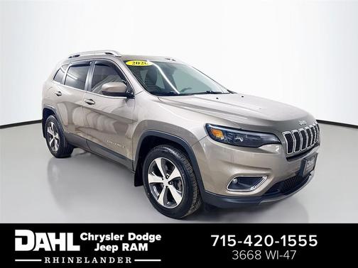 Light Brownstone Pearlcoat 2020 Jeep Cherokee Limited