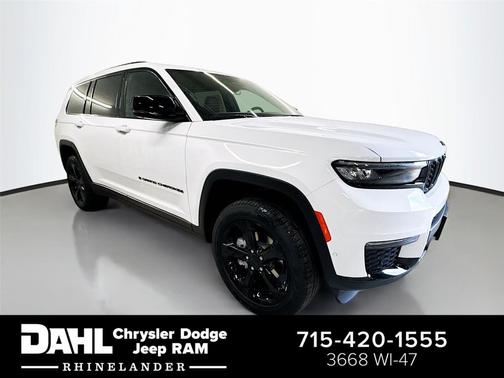 Bright White Clearcoat 2025 Jeep Grand Cherokee L Limited