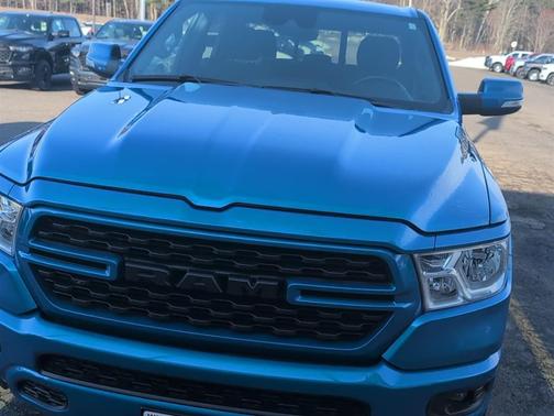 Hydro Blue Pearlcoat 2022 RAM 1500 Big Horn/Lone Star