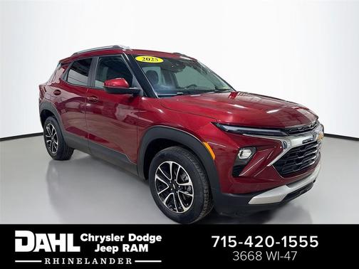 Crimson Metallic 2025 Chevrolet Trailblazer LT