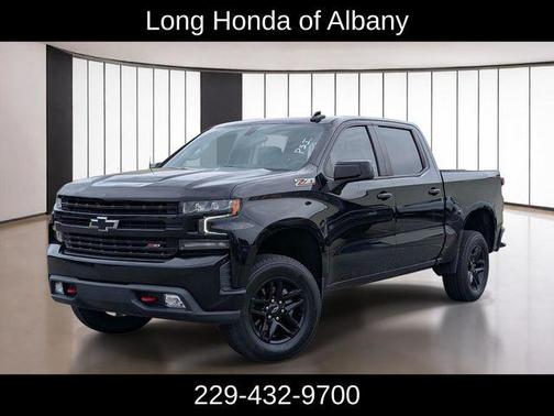 Black 2021 Chevrolet Silverado 1500 LT Trail Boss