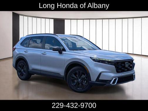 Solar Silver Metallic 2026 Honda CR-V Hybrid Sport Touring AWD
