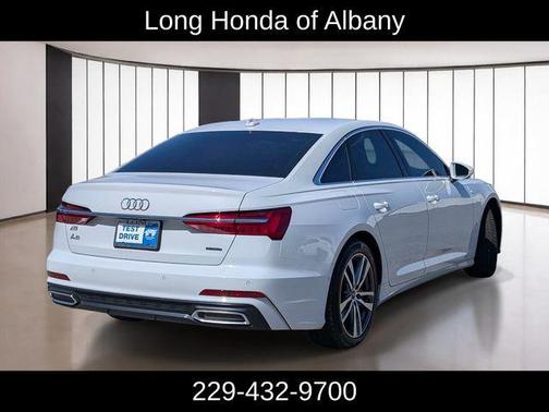 Glacier White Metallic 2023 Audi A6 55 Prestige