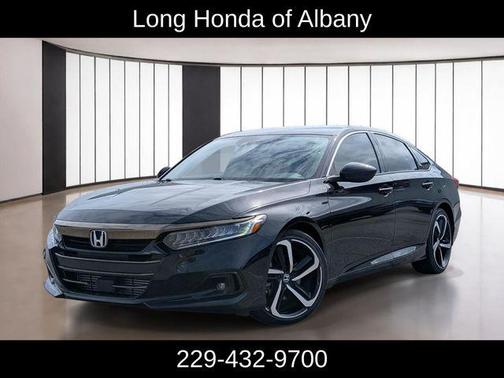 Crystal Black Pearl 2022 Honda Accord Sport SE 1.5T
