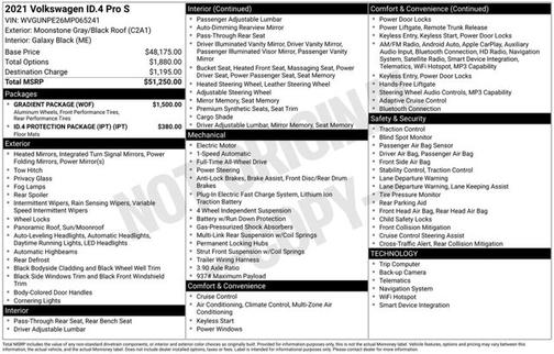 2021 Volkswagen ID.4 Pro S