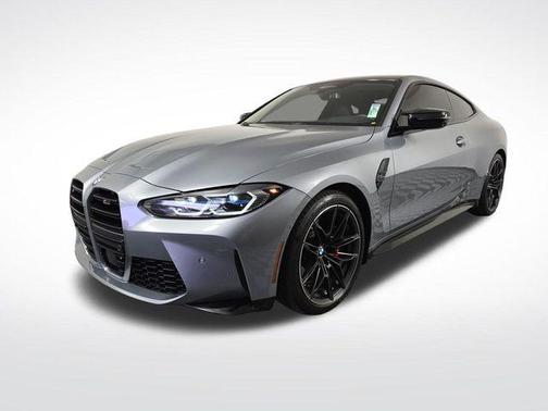 Skyscraper Gray Metallic 2022 BMW M4 Competition xDrive