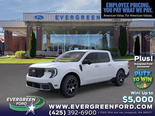 Space White Metallic 2026 Ford Maverick Lariat