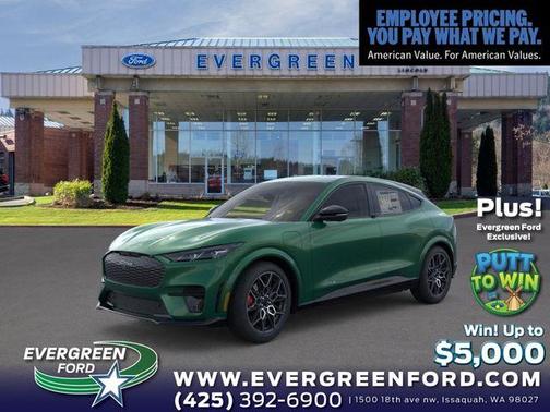 Eruption Green Metallic 2025 Ford Mustang Mach-E GT