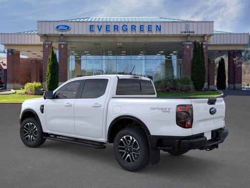 Oxford White 2025 Ford Ranger Lariat