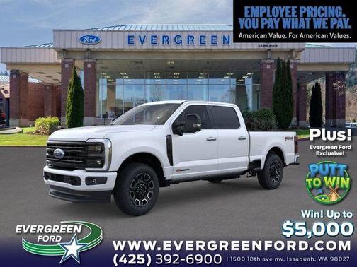 Star White 2026 Ford F-250 Platinum